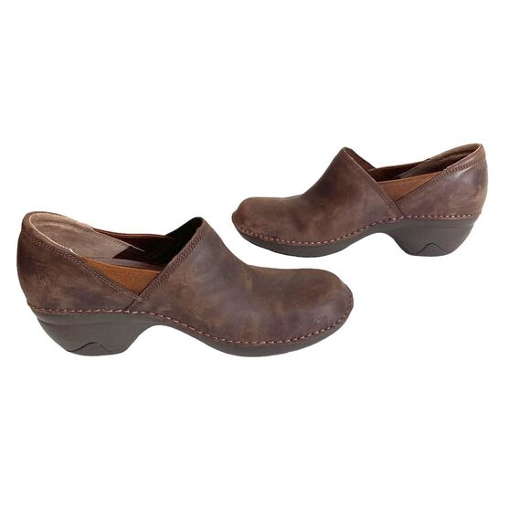 Merrell Emma Leather Brunette Shoes Clogs Comfort Women's Size 7 - J45650 - Picture 12 of 16